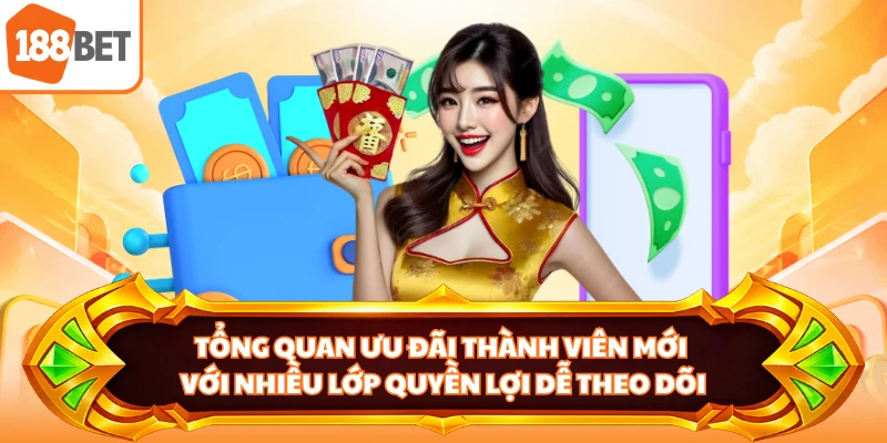 Tổng quan ưu đãi thành viên mới với nhiều lớp quyền lợi dễ theo dõi